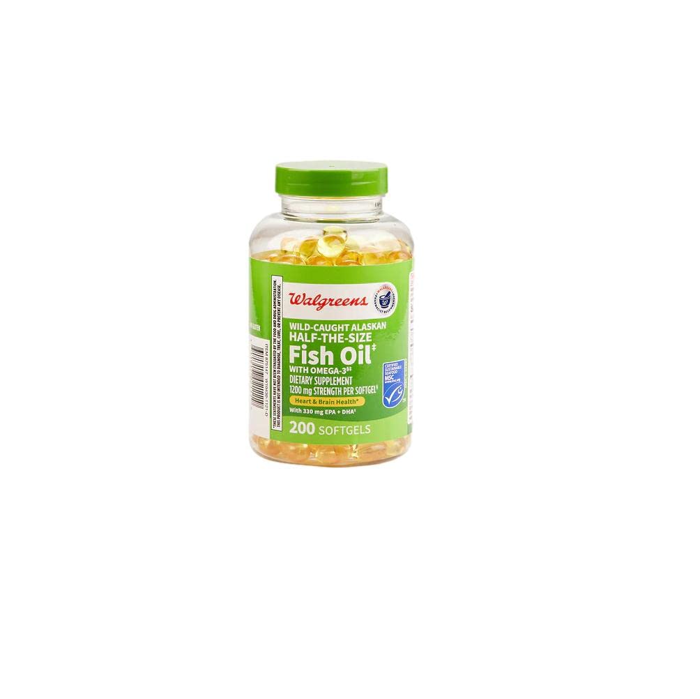 Fish Oil 1200 mg Softgels F429368