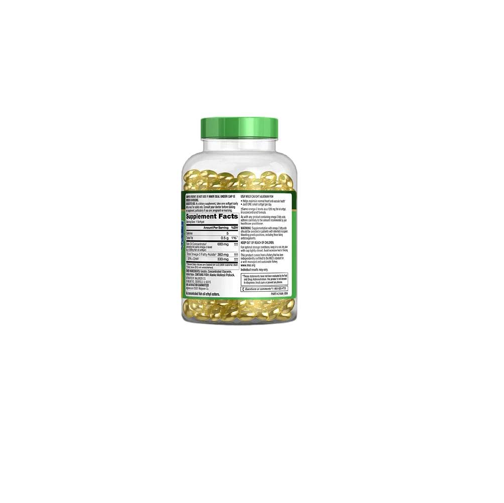Fish Oil 1200 mg Softgels F429368