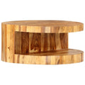 Round Coffee Table Solid Sheesham Wood Z524395