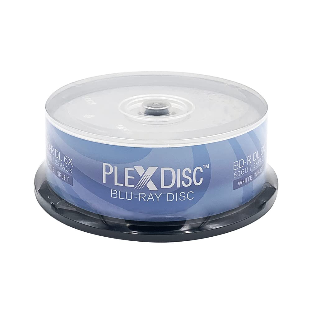 50GB Double Layer Blu-ray Discs 25-Pack U338791