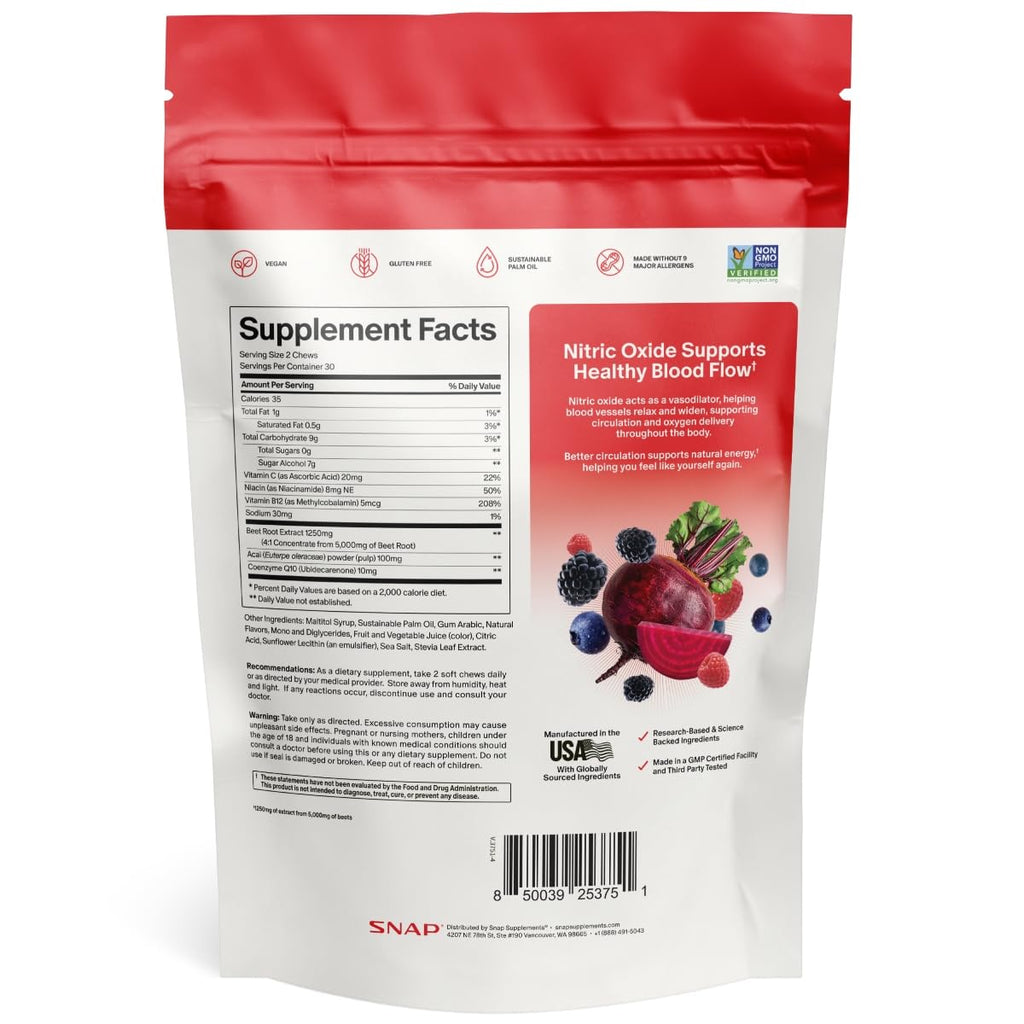 Mixed Berry Beet Root Chews K36930