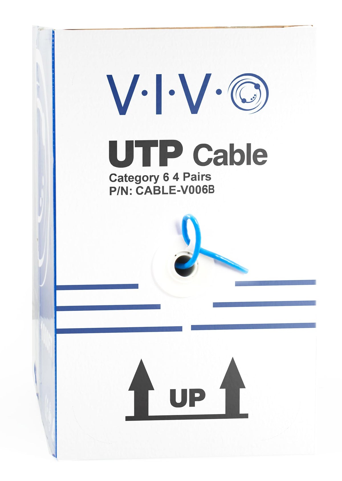 Blue 500ft Bulk Cat6 Wire N785382