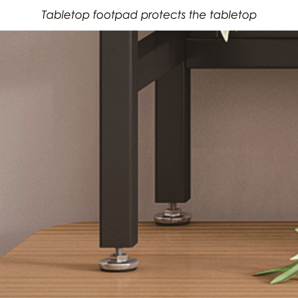 White Metal Desktop Bookshelf H986