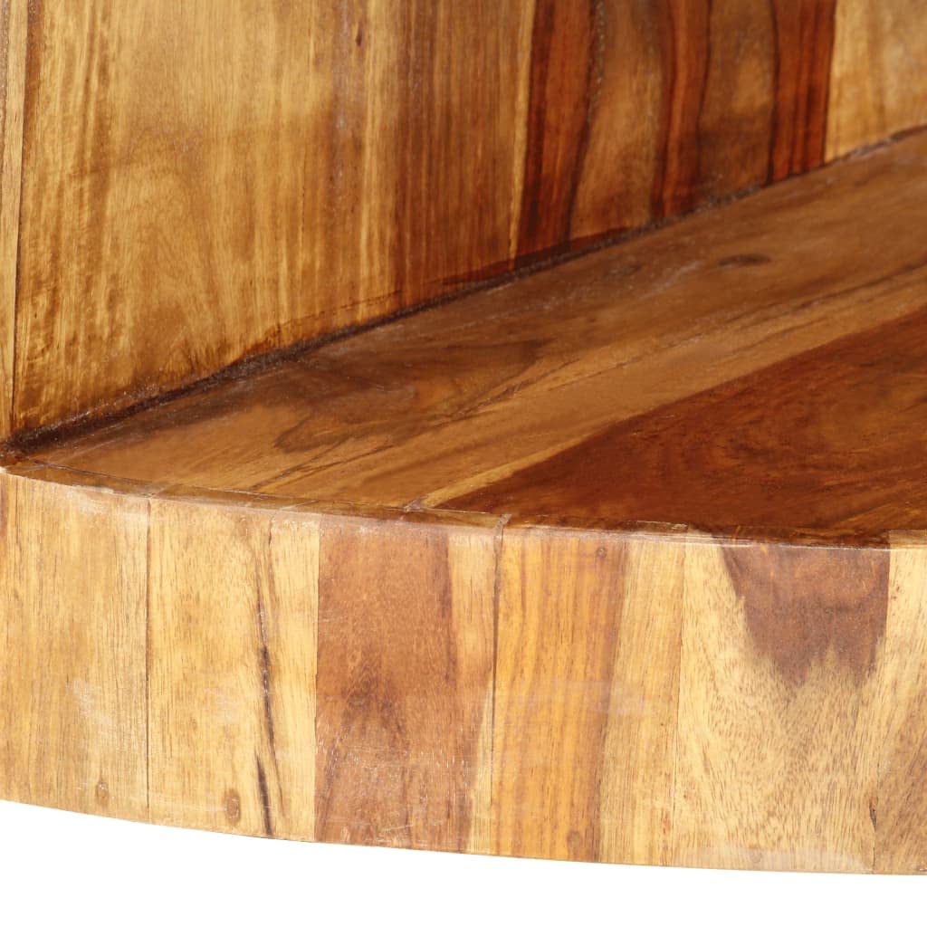 Round Coffee Table Solid Sheesham Wood Z524395