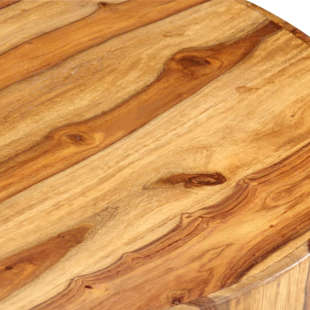 Round Coffee Table Solid Sheesham Wood Z524395