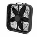 20" Classic Box Fan, 3 Speeds, Black K379