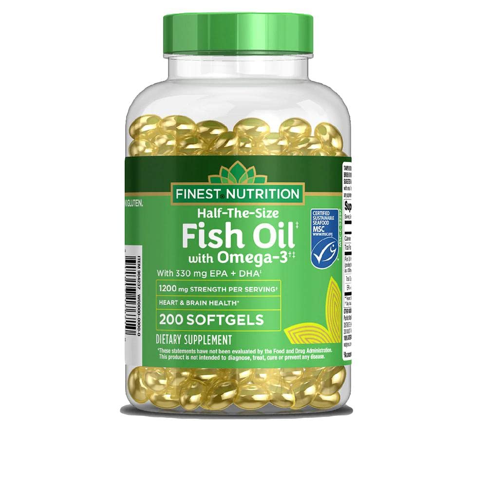 Fish Oil 1200 mg Softgels F429368