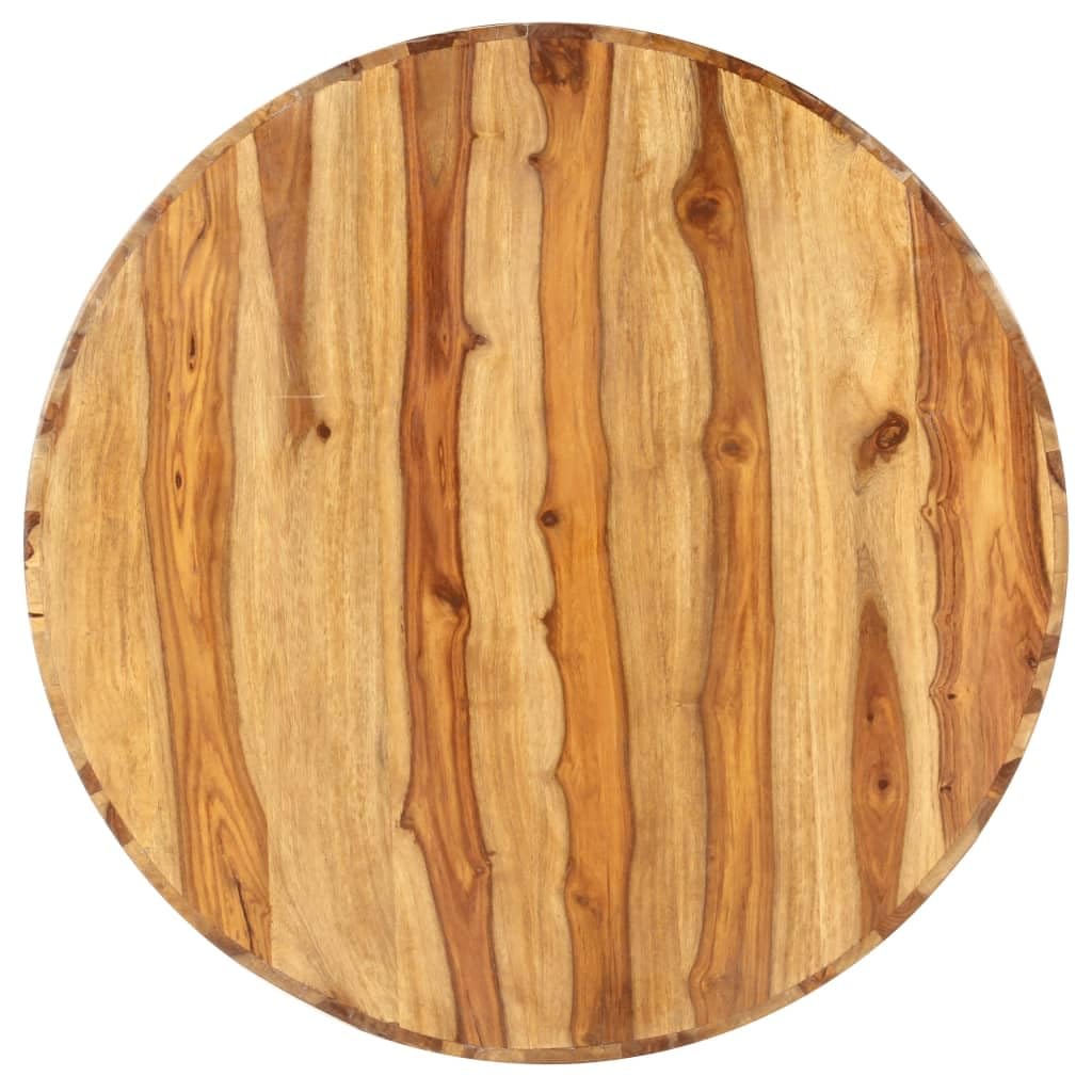 Round Coffee Table Solid Sheesham Wood Z524395
