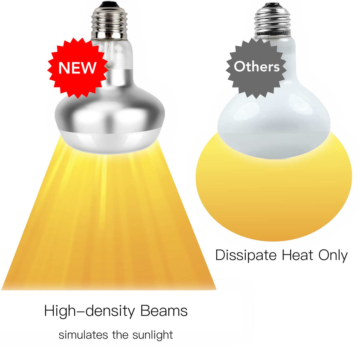 Reptile Light Fixture and Heat Lamp Bulb I433