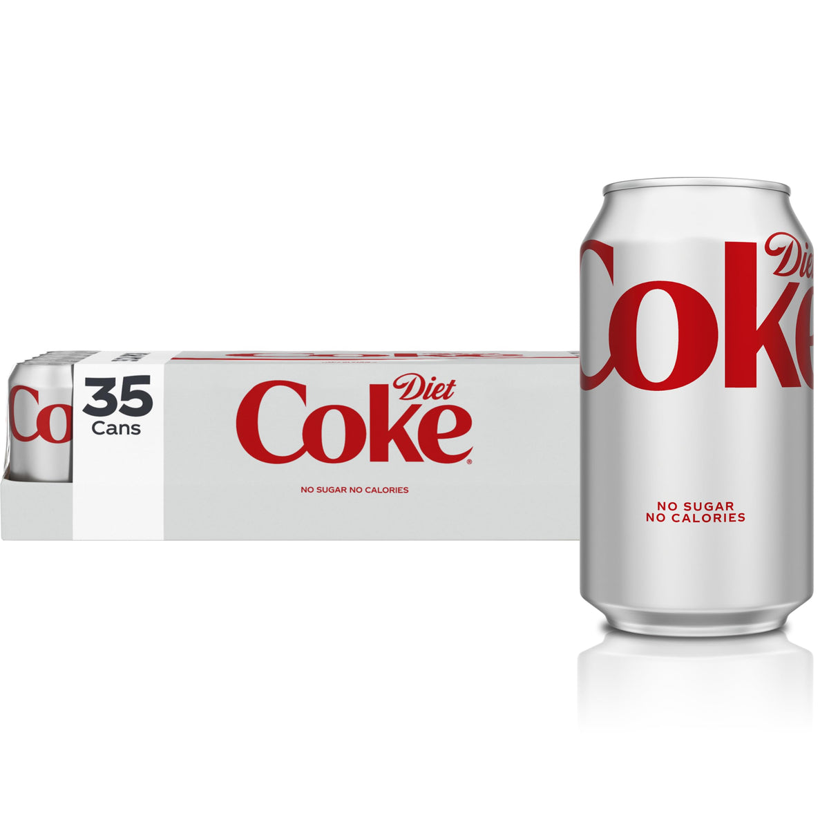 Diet Coke Soda Soft Drink, 12 fl oz, 35 Pack V7952