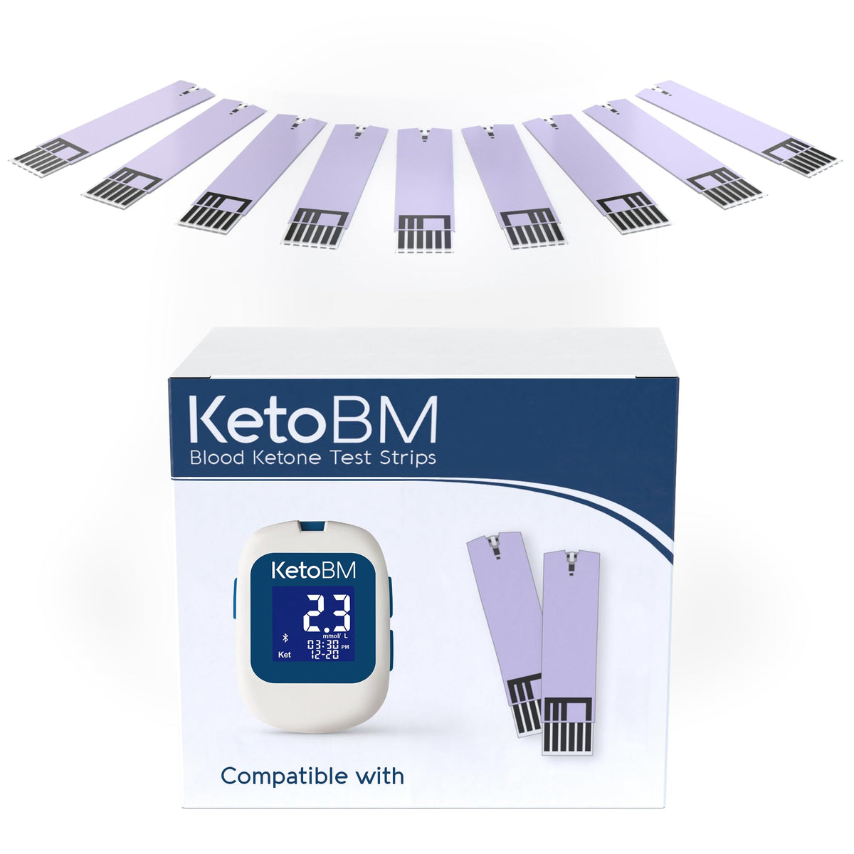 Blood Ketone Test Strips 50pk X7406