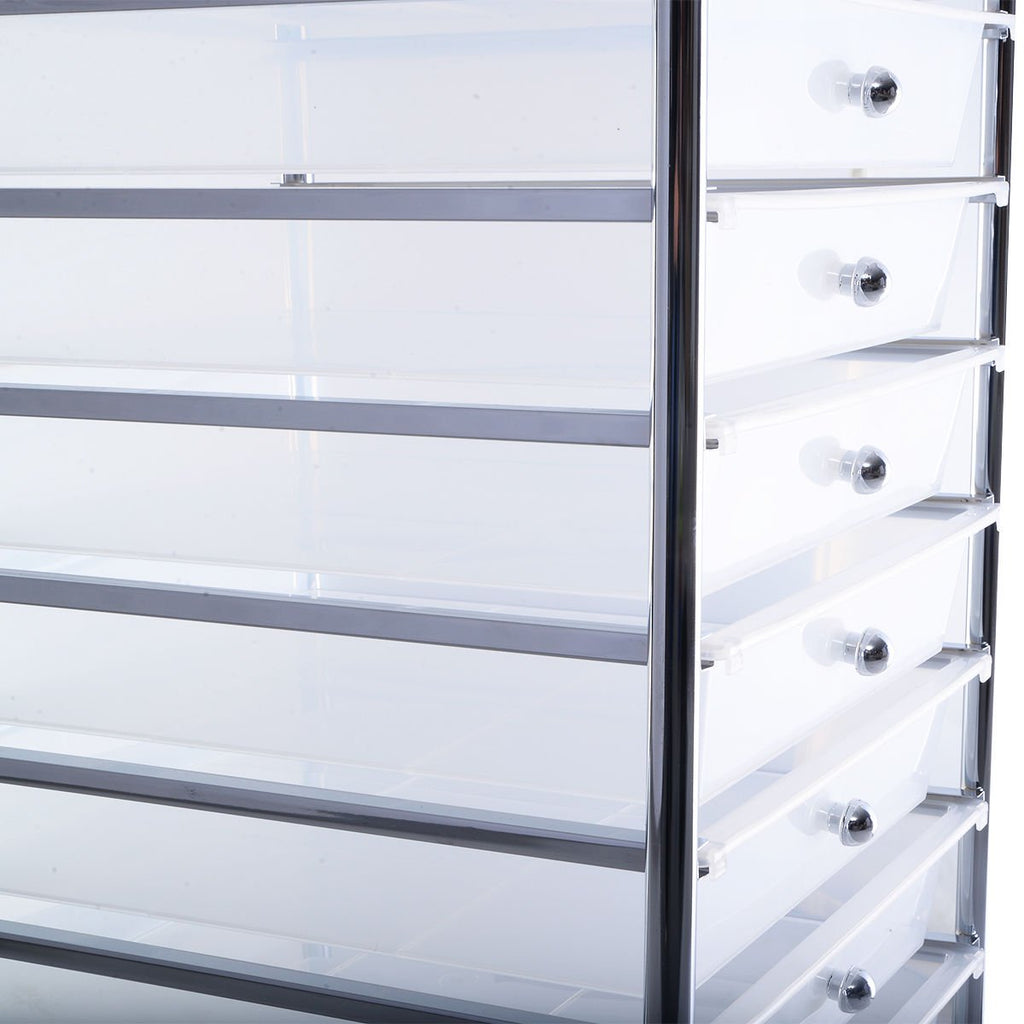 10 Drawer Rolling Storage Cart D39612