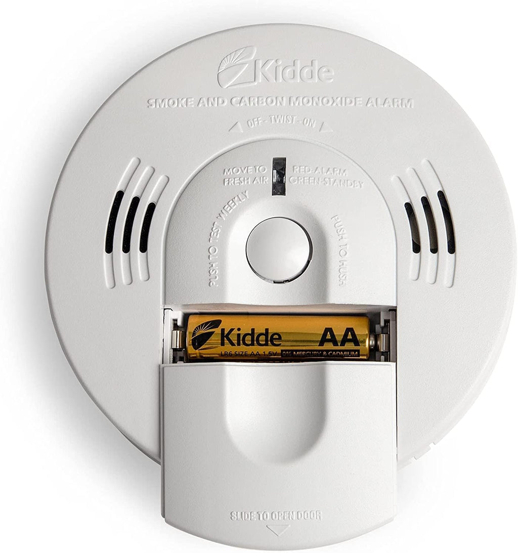Hardwired Smoke & Carbon Monoxide Detector with Battery Backup, Pack of 2 M38919