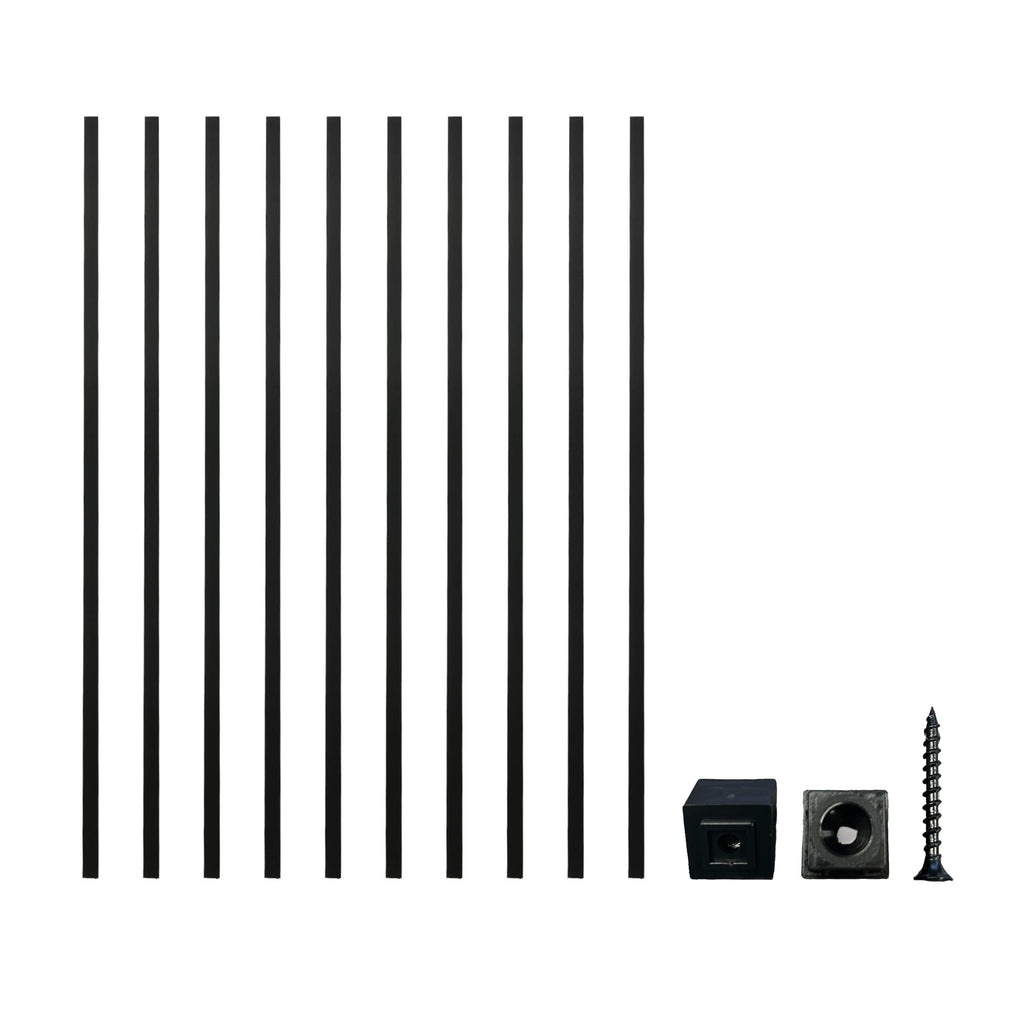 26'' Black Aluminum Balusters 20pk X80870