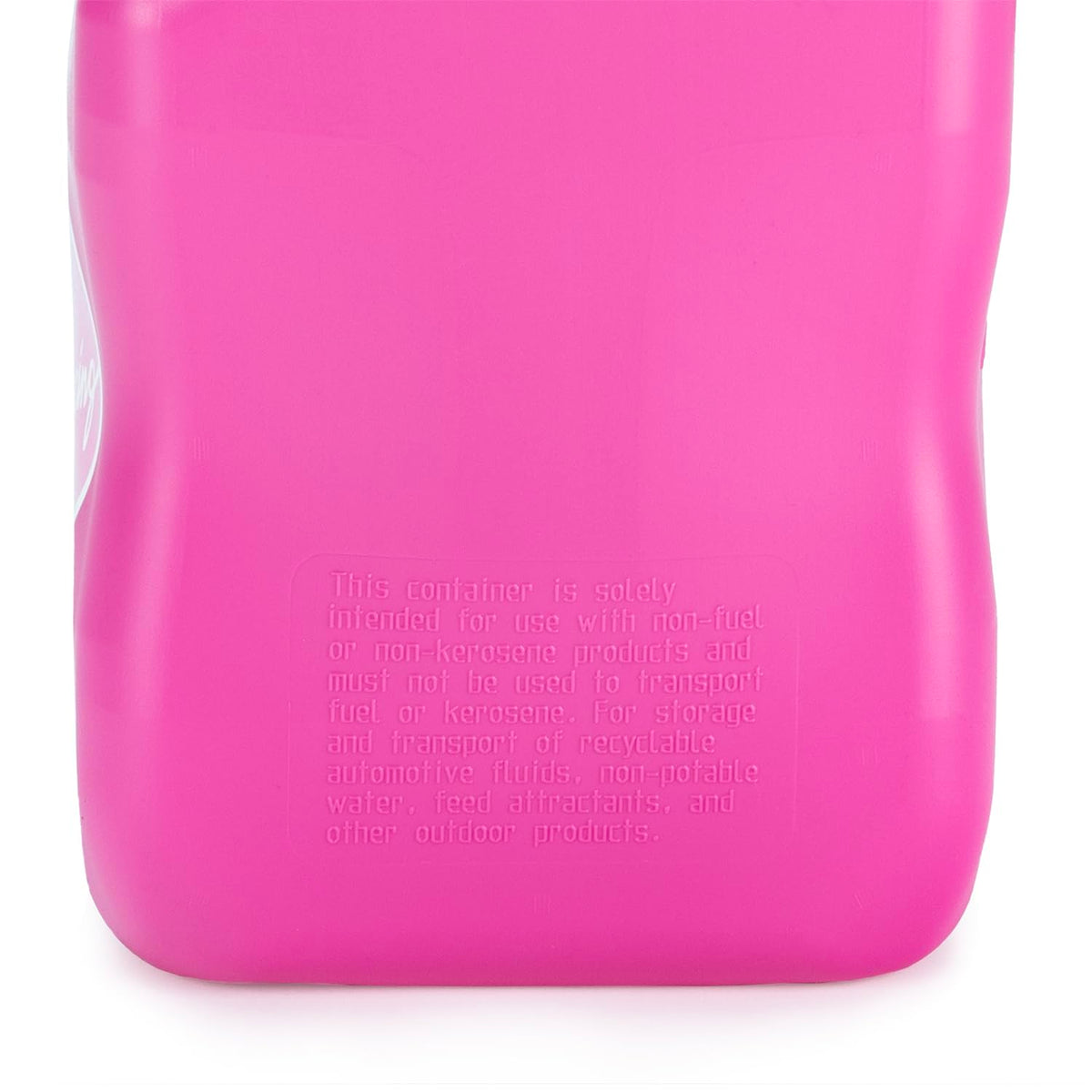 5.5 Gallon Square Motorsport Jug with Filler Hose M5109