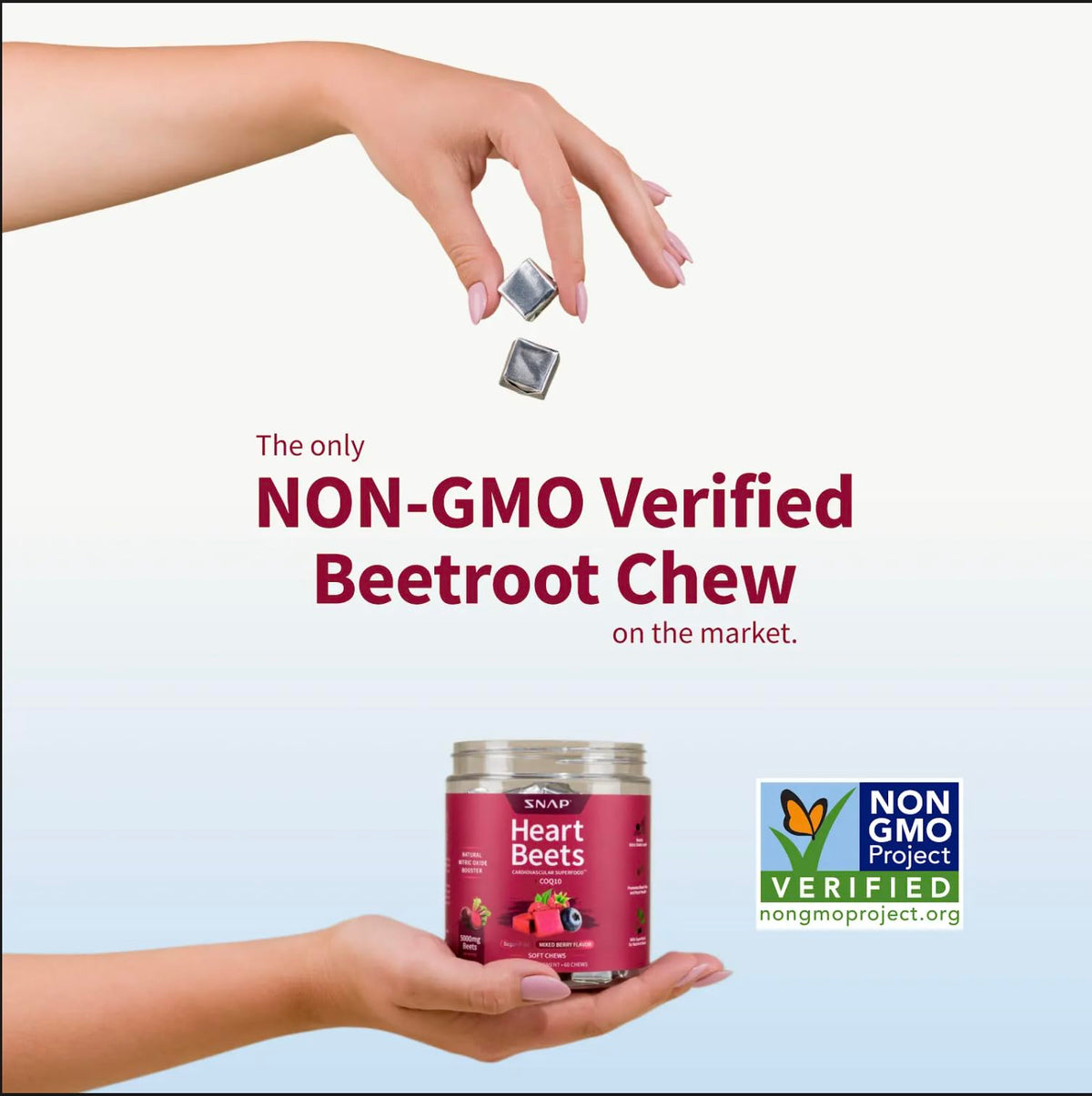 Beet Root Extract & CoQ10 Soft Chews, Mixed Berry, 60 Ct C744