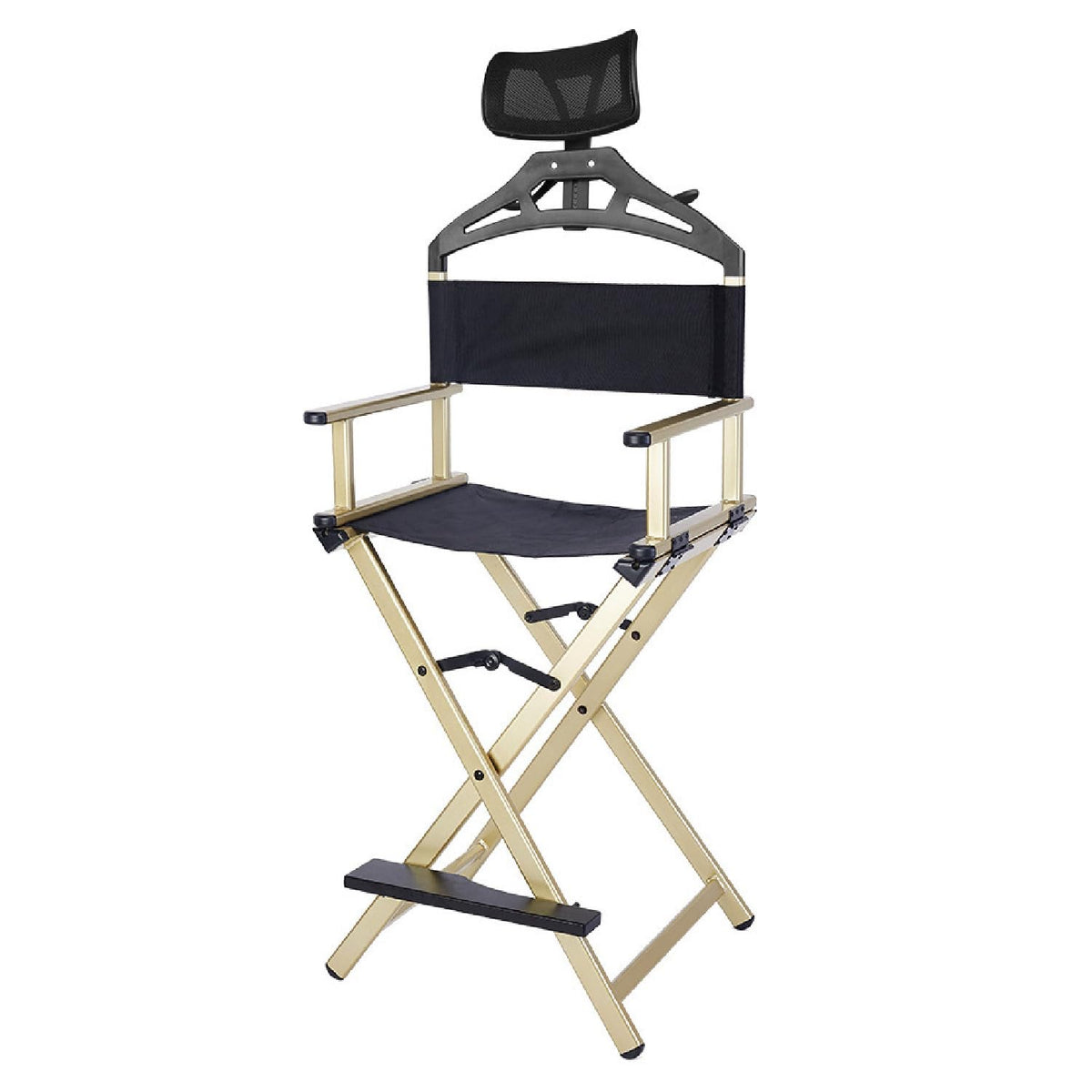 Extra Tall Foldable Makeup Artist Stool Chair O876883