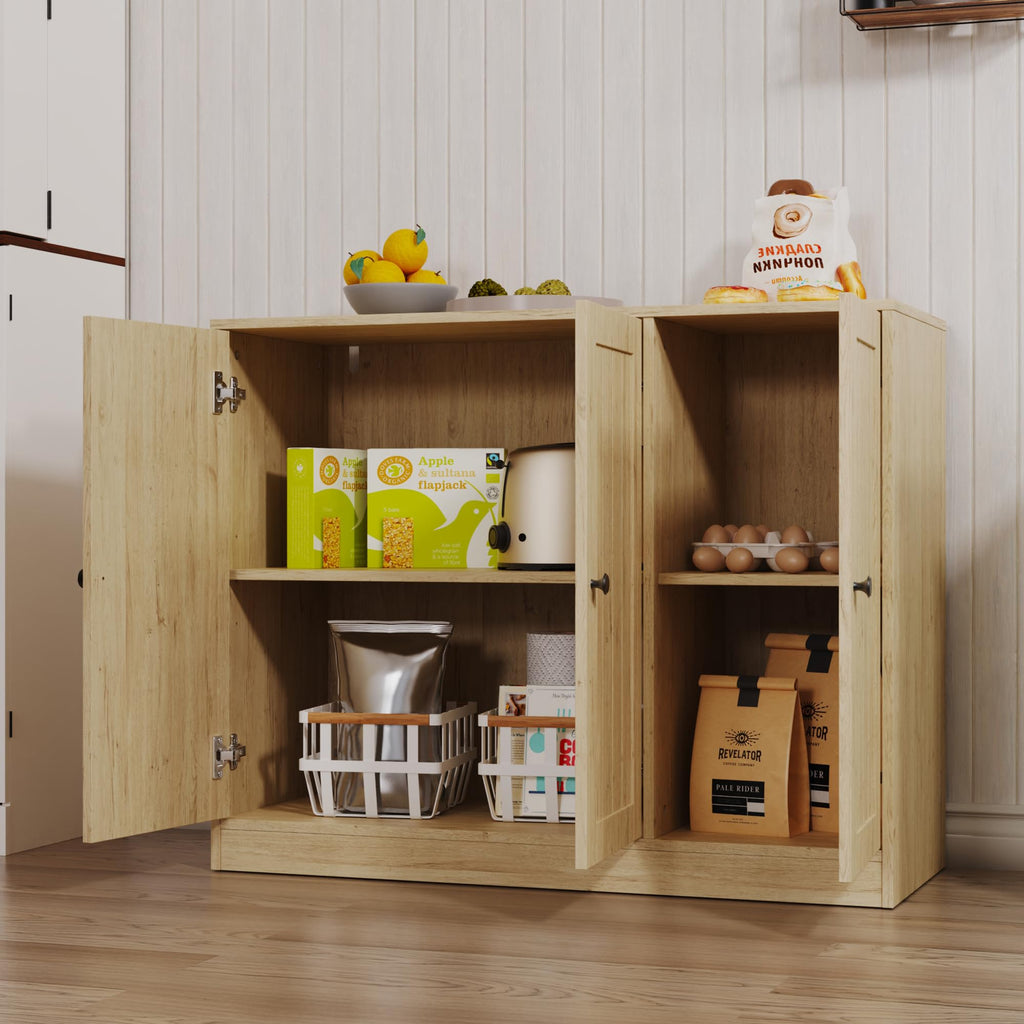 Buffet Cabinet with 3 Doors and Adjustable Shelf X905869