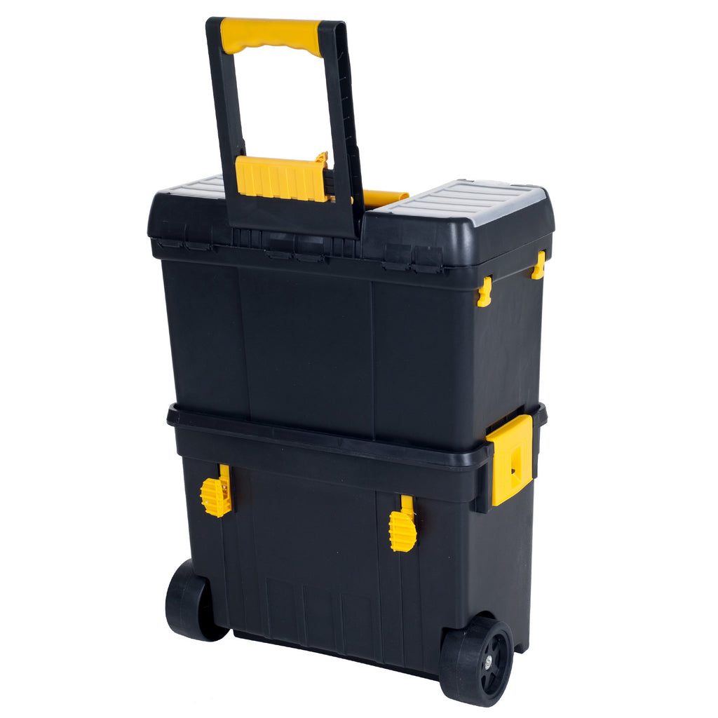 Portable Stackable Toolbox with Wheels and Drawers A5203