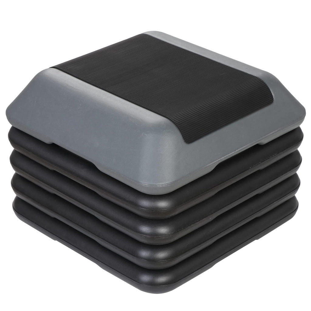 Adjustable Aerobic Step Platform with 4 Risers X989