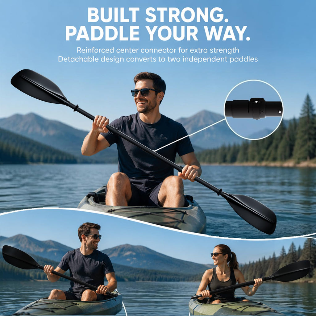 Heavy Duty Portable Kayak Paddle with Non-Slip Grip L73011