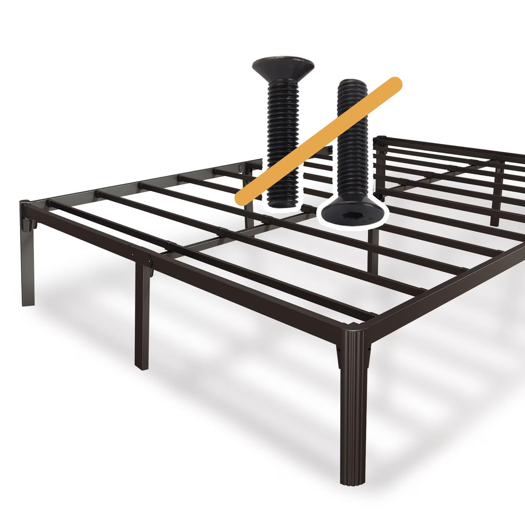 Queen Bed Frame with Headboard Footboard U5471