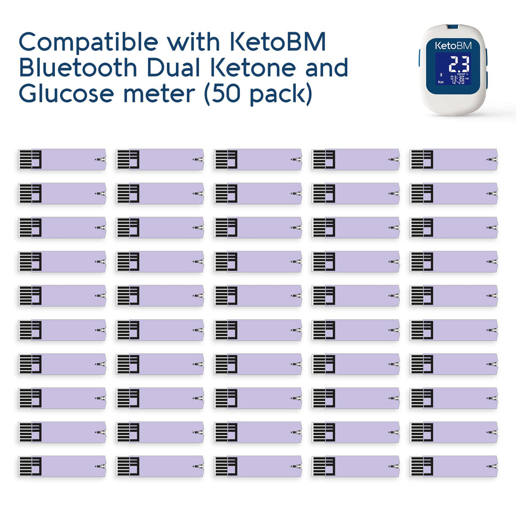 Blood Ketone Test Strips 50pk X7406