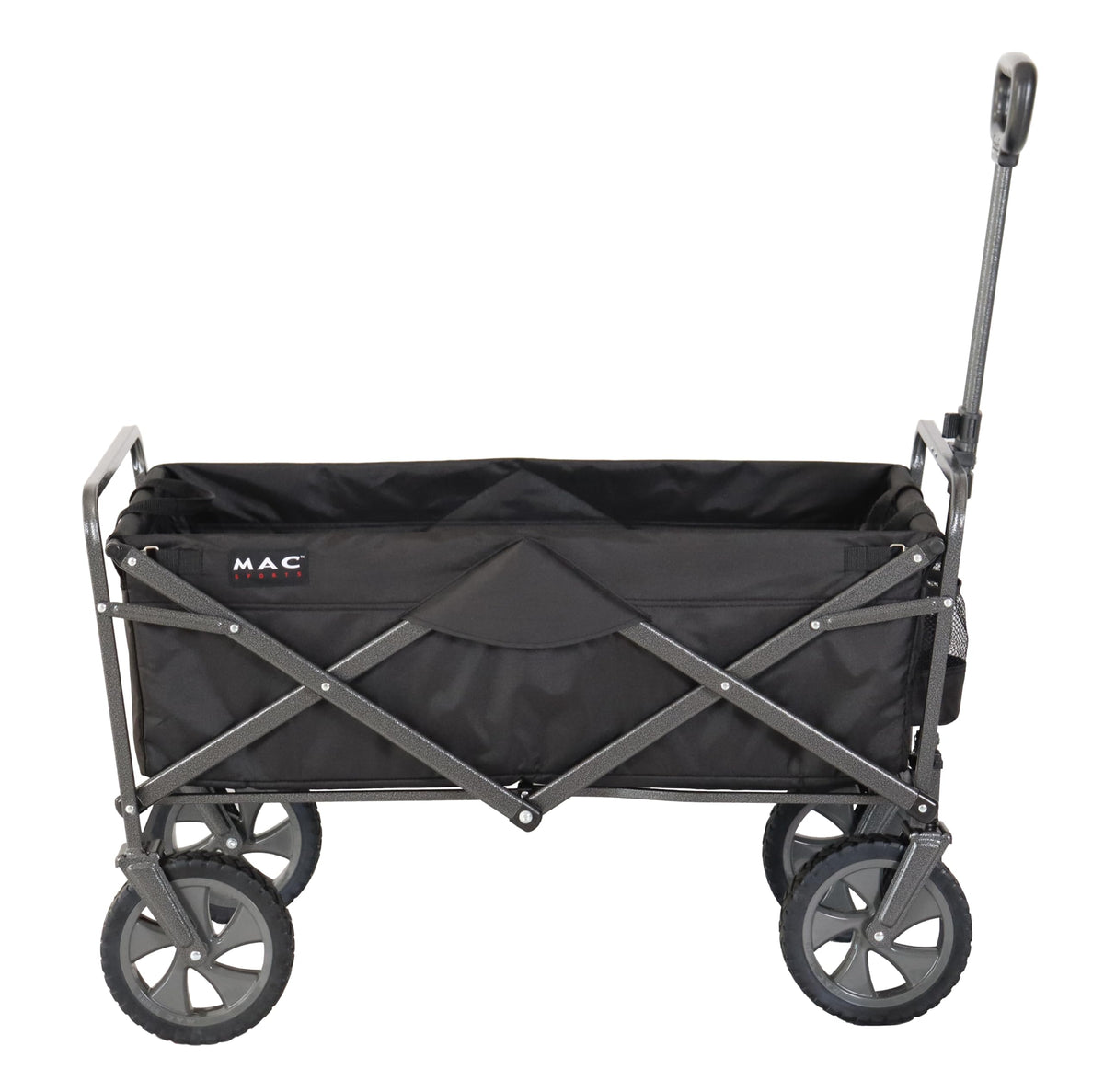 Collapsible Folding Outdoor Utility Wagon, Black X54066