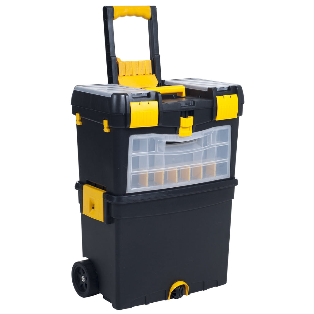 Portable Stackable Toolbox with Wheels and Drawers A5203