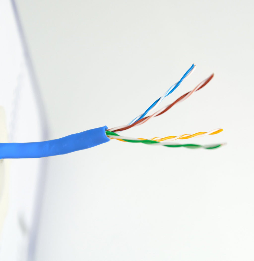Blue 500ft Bulk Cat6 Wire N785382