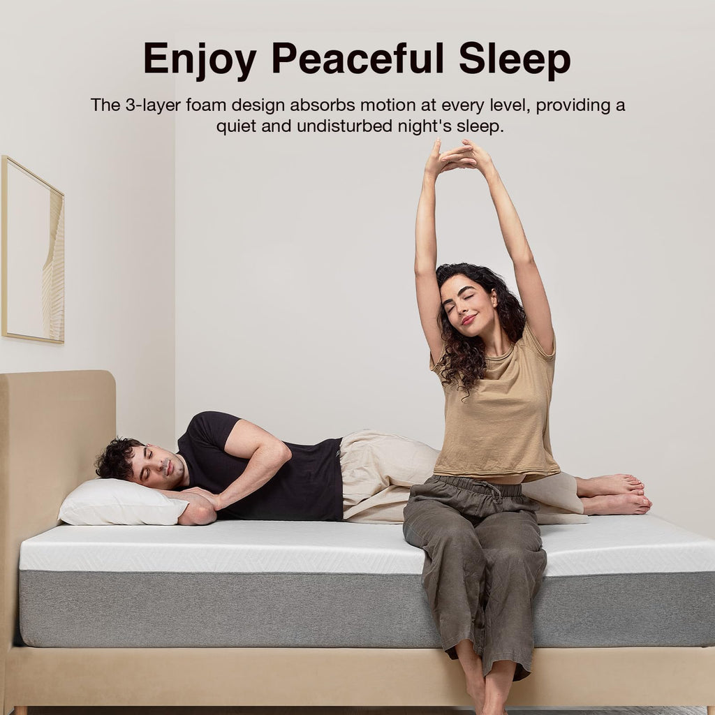 6-Inch Gel Memory Foam Twin Mattress D59657