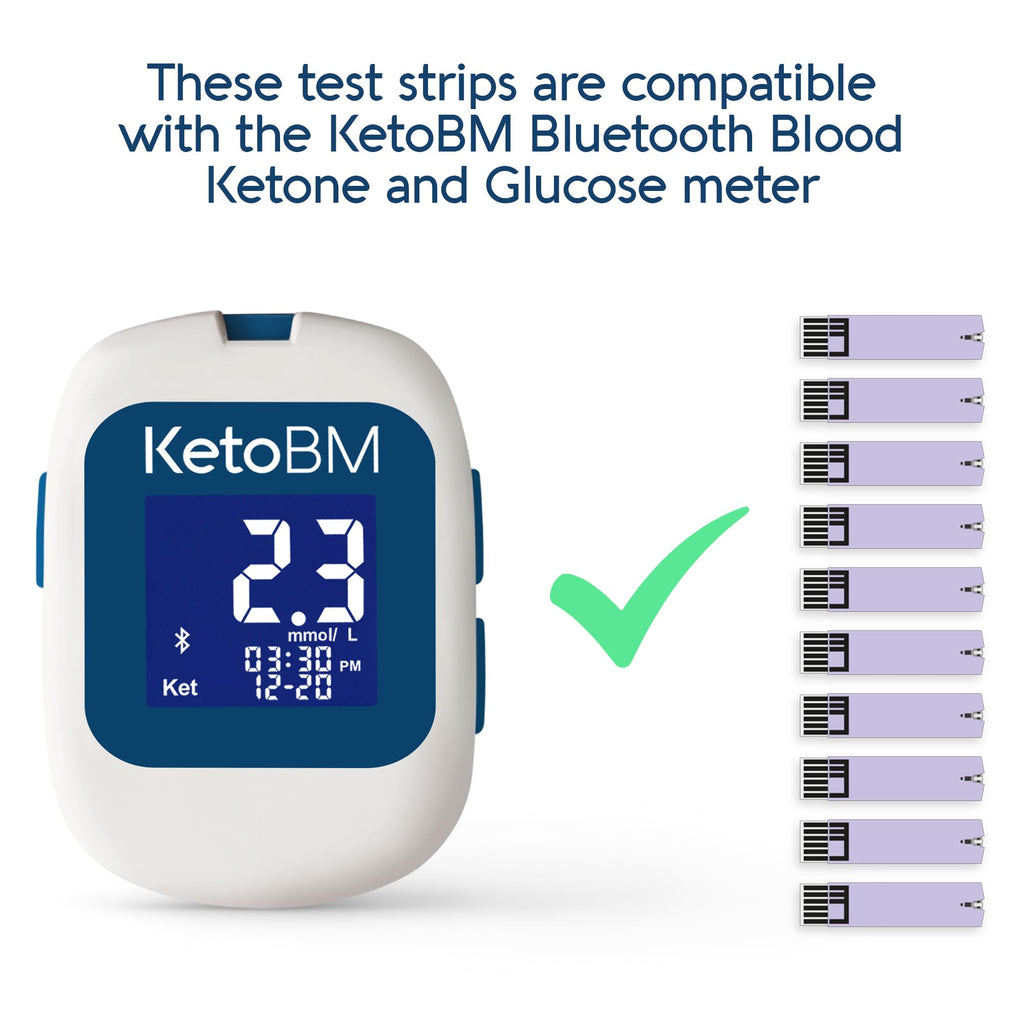 Blood Ketone Test Strips 50pk X7406