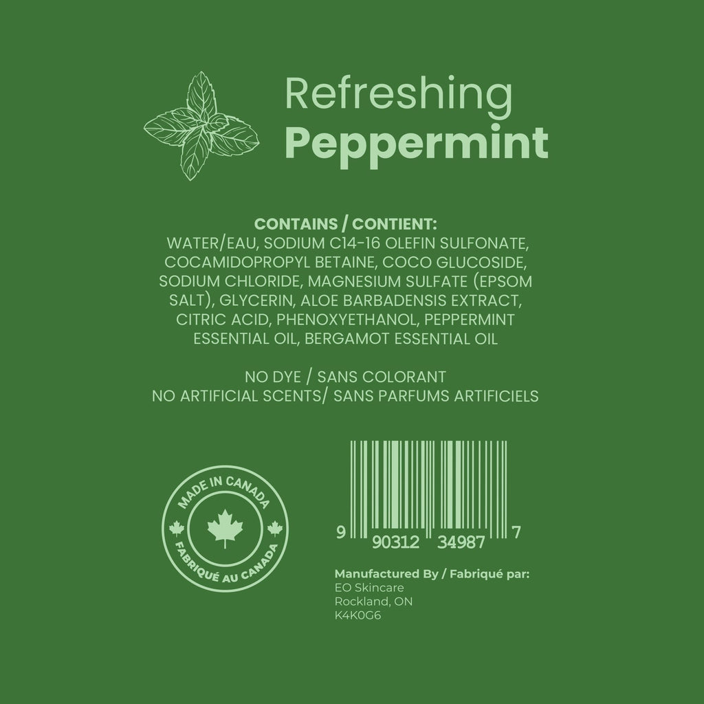 Scented Foaming Bubble Bath with Essential Oils and Epsom Salt, 33.8 fl oz K84216