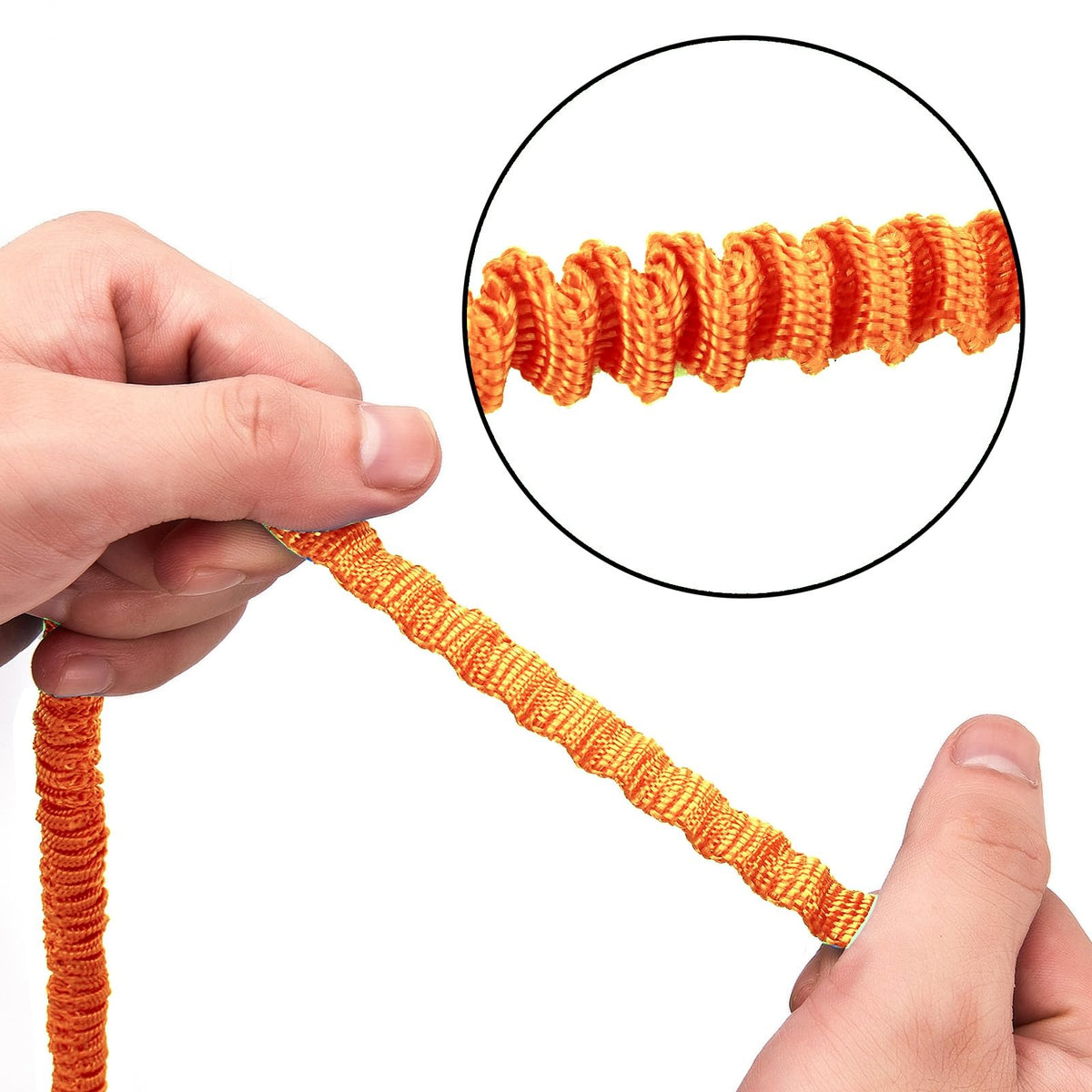 Kayak Paddle Leash 3-7 ft Stretchable Strap Q6187