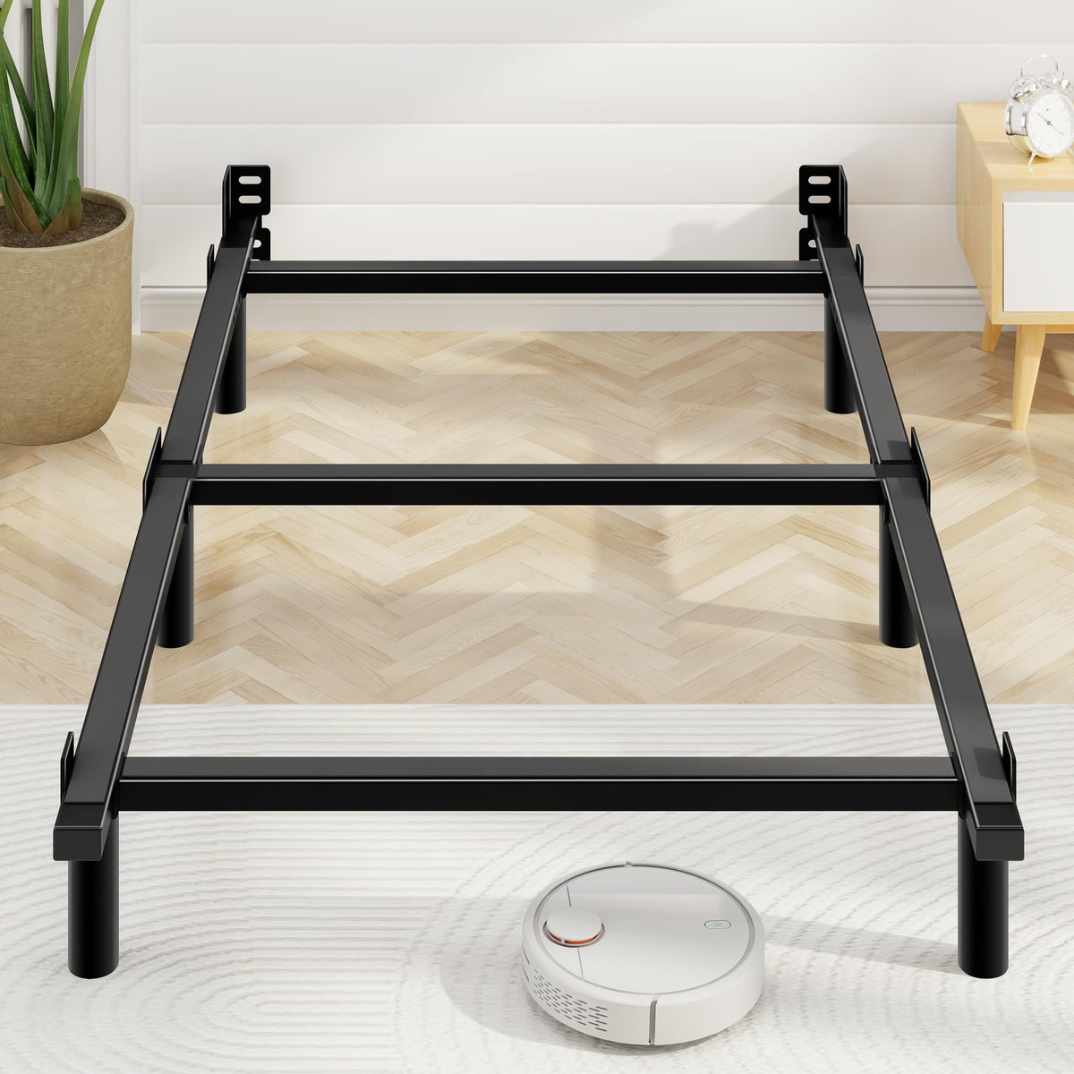 7 Inch Heavy Duty Metal Twin Bed Frame M506