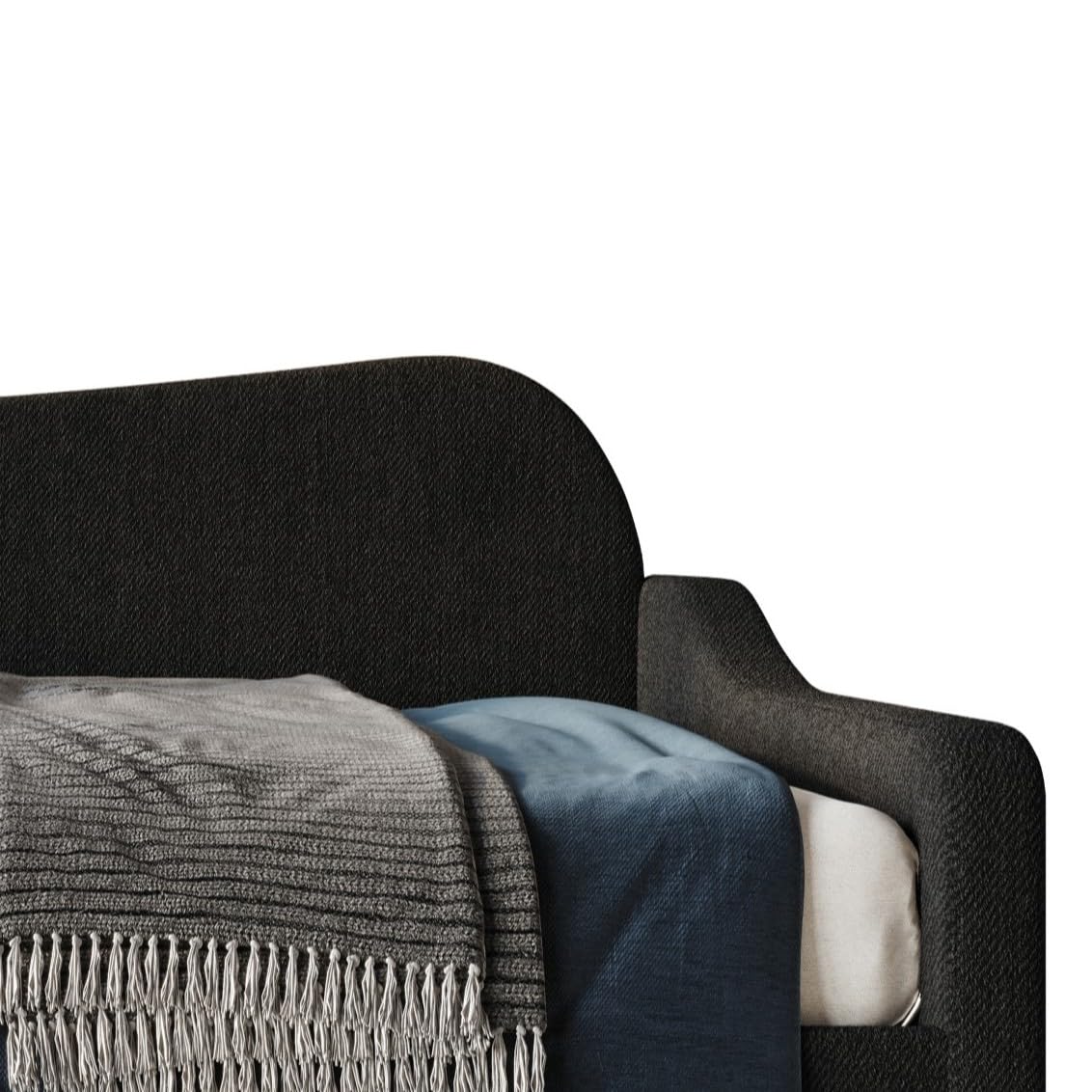 Twin Linen Upholstered Daybed F4251
