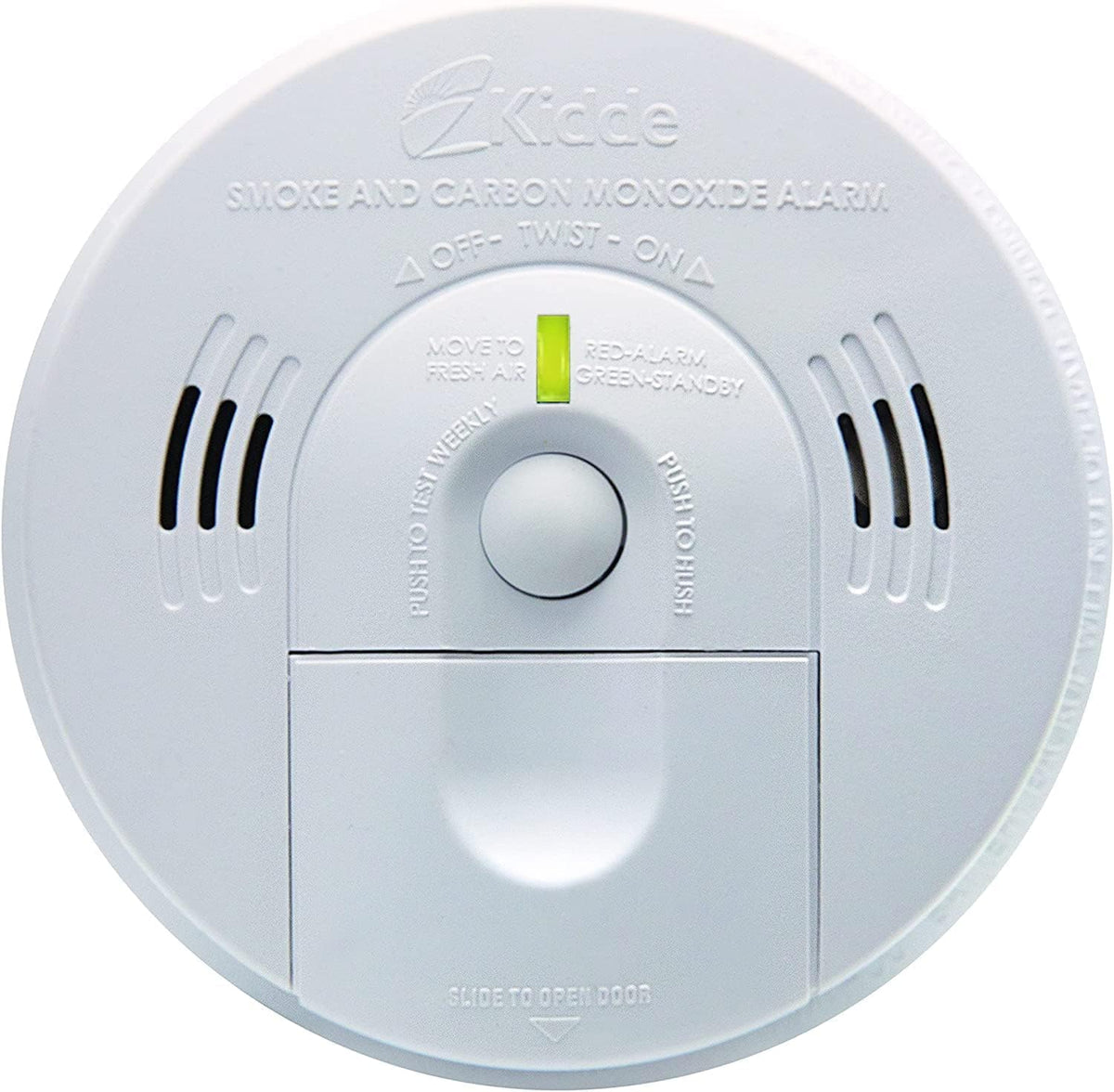 Hardwired Smoke & Carbon Monoxide Detector with Battery Backup, Pack of 2 M38919