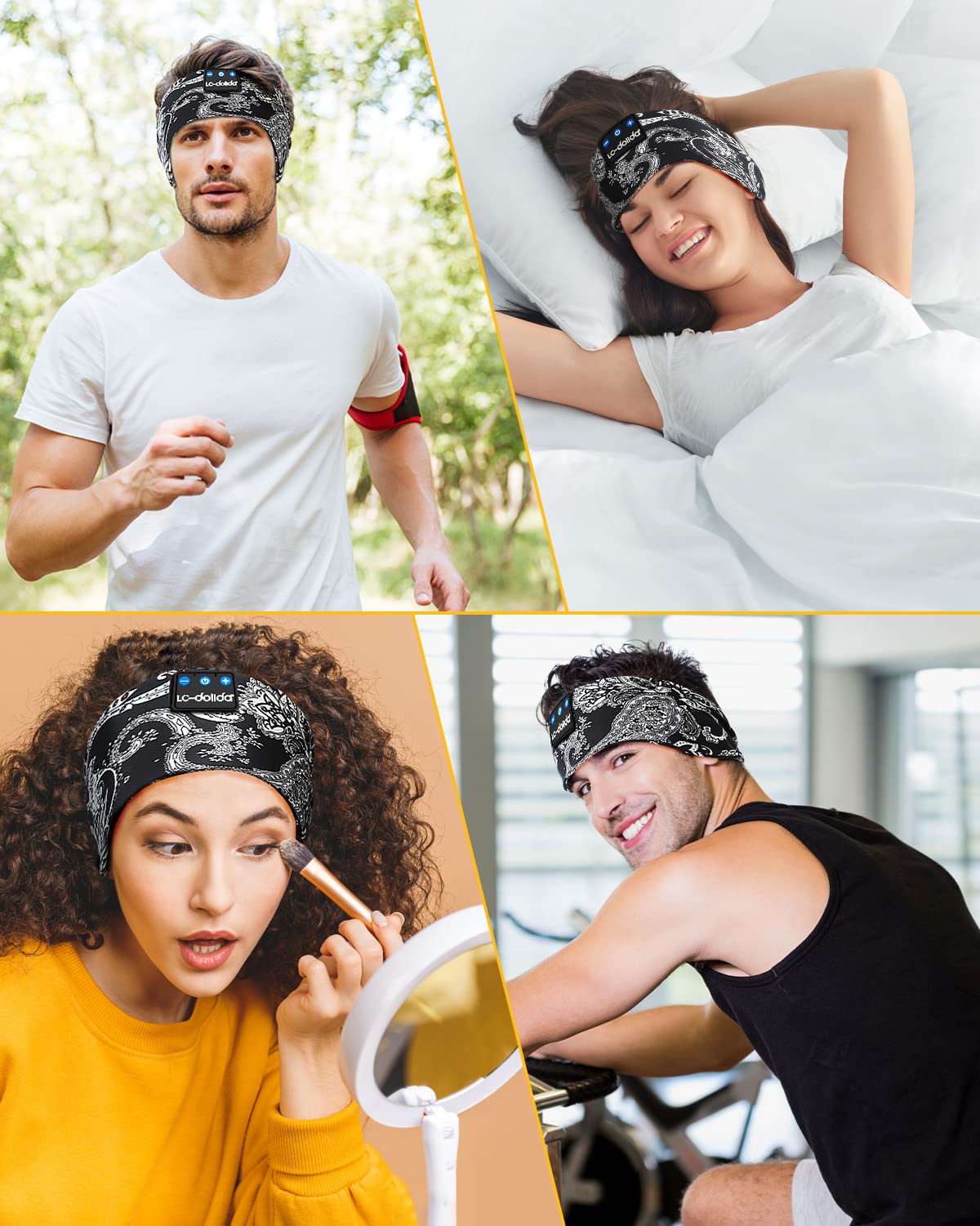 Sleep Headphones Bluetooth Wireless Band Headphones G2577