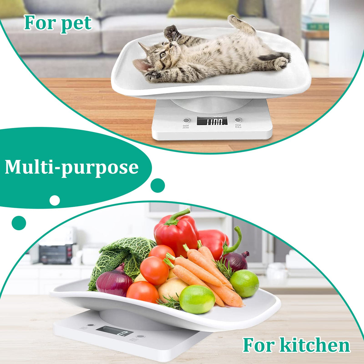 Digital Pet Scale 33 lb/15 kg T462317