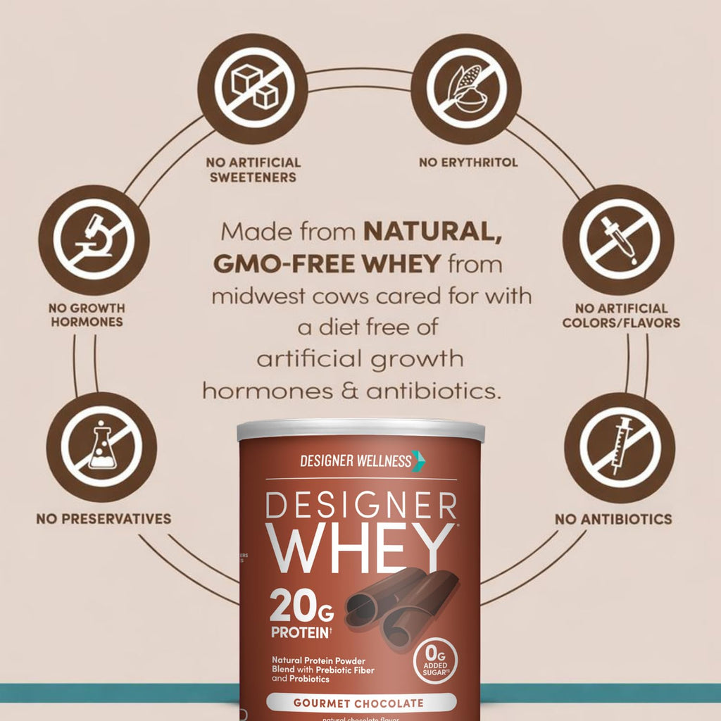 Chocolate Whey Protein Powder 12 oz B48958