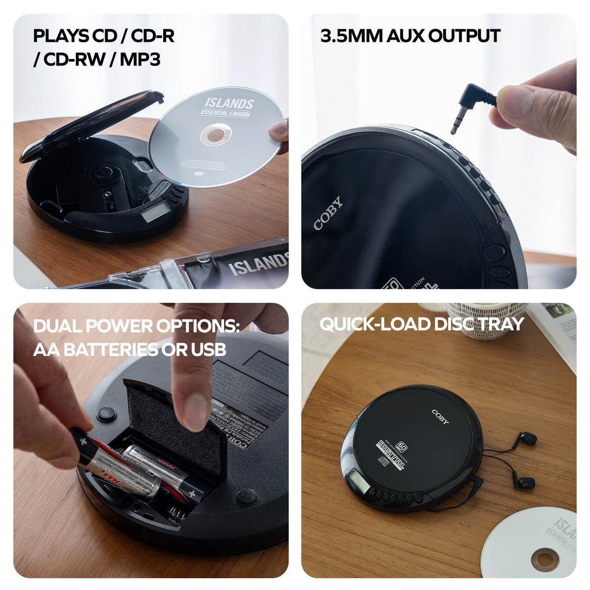 Portable CD Player with FM Radio Z21097