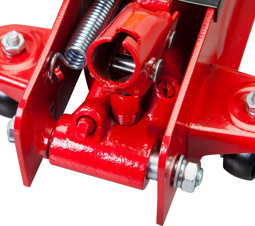 2.5 Ton Low Profile Hydraulic Trolley Floor Jack, Red O8529