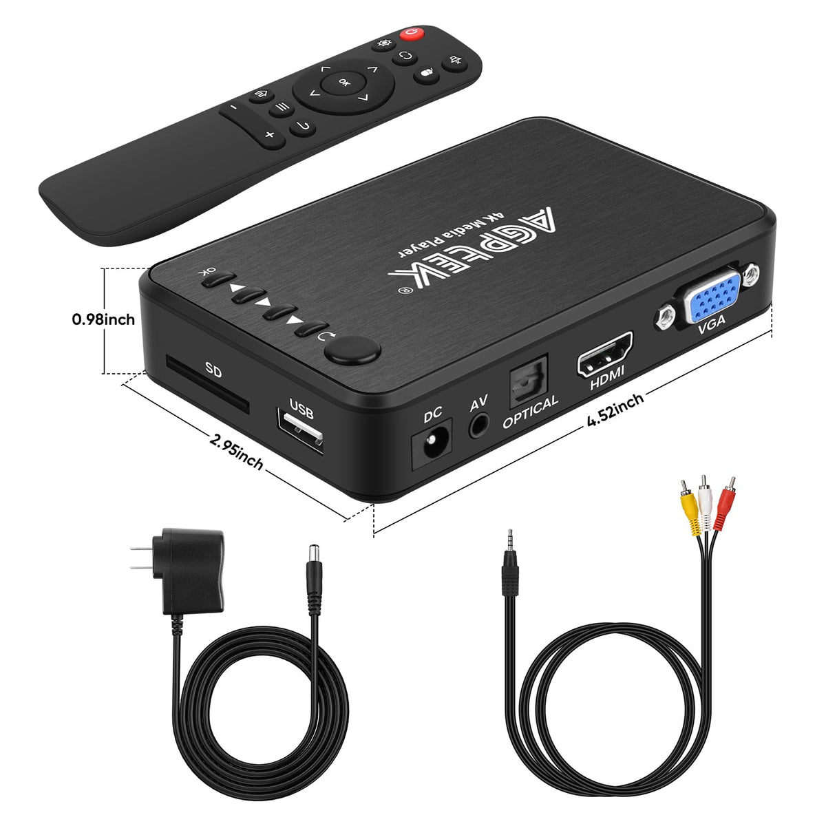 4K HDMI TV Media Player K904618