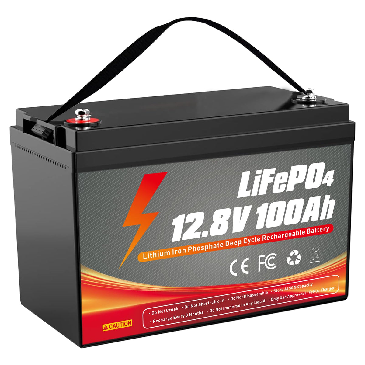 12V 100Ah LiFePO4 Battery A26794