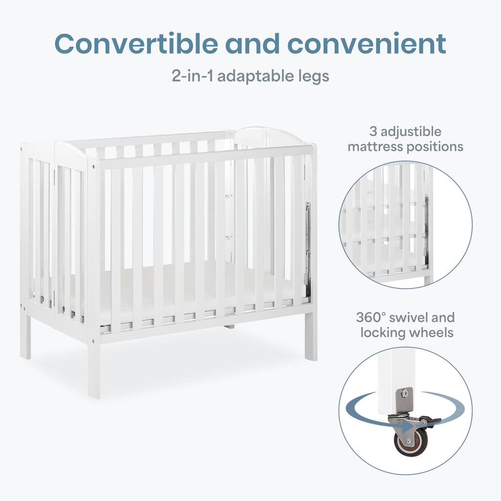 Mini Folding 3-in-1 Portable Baby Crib N644677