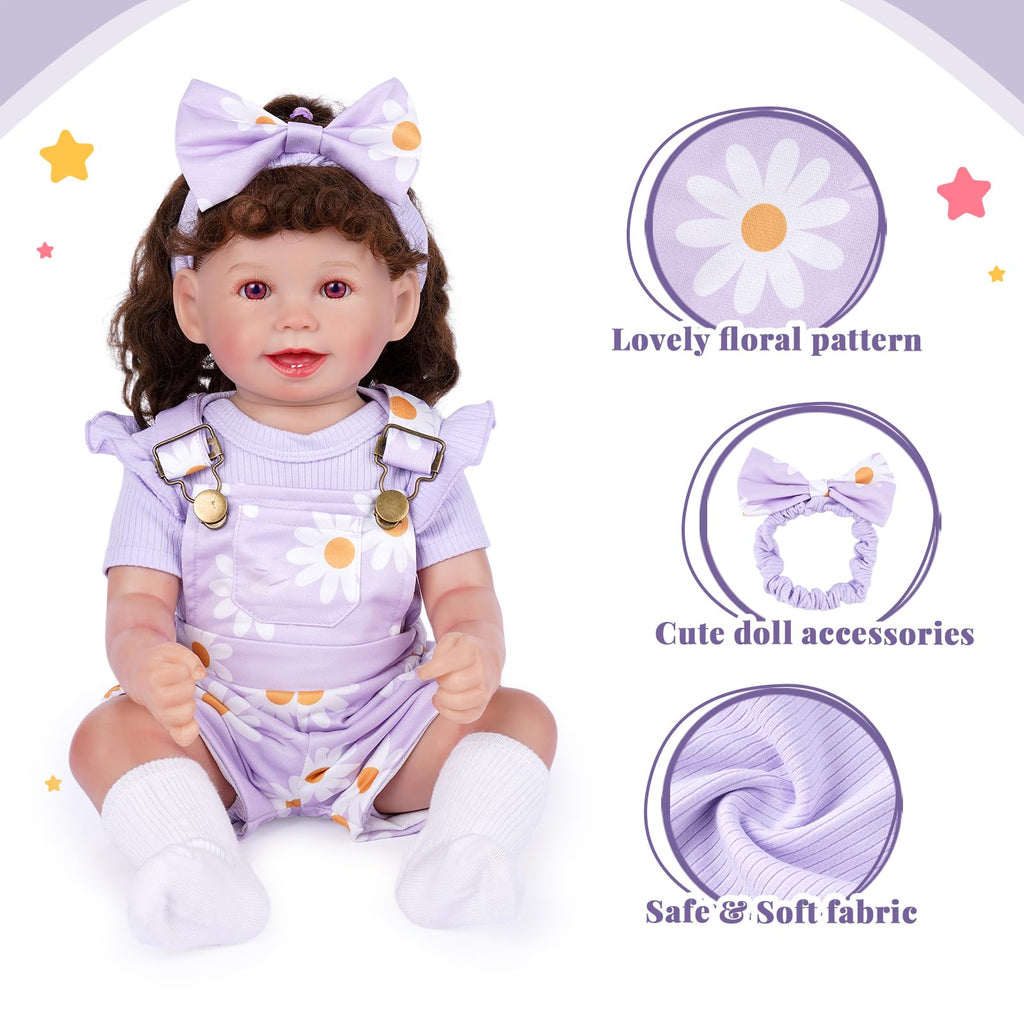 4 Pcs Baby Doll Clothes Set A9552