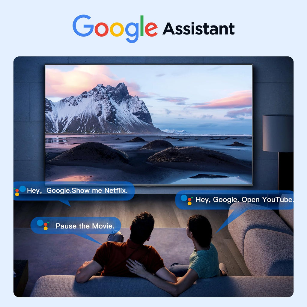 Android TV Box 4K Streaming Device 2GB RAM 16GB ROM White F395679