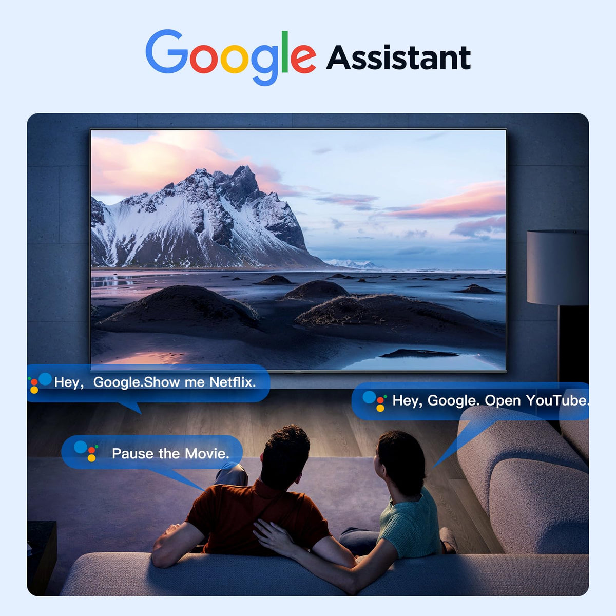 Android TV Box 4K Streaming Device 2GB RAM 16GB ROM White F395679
