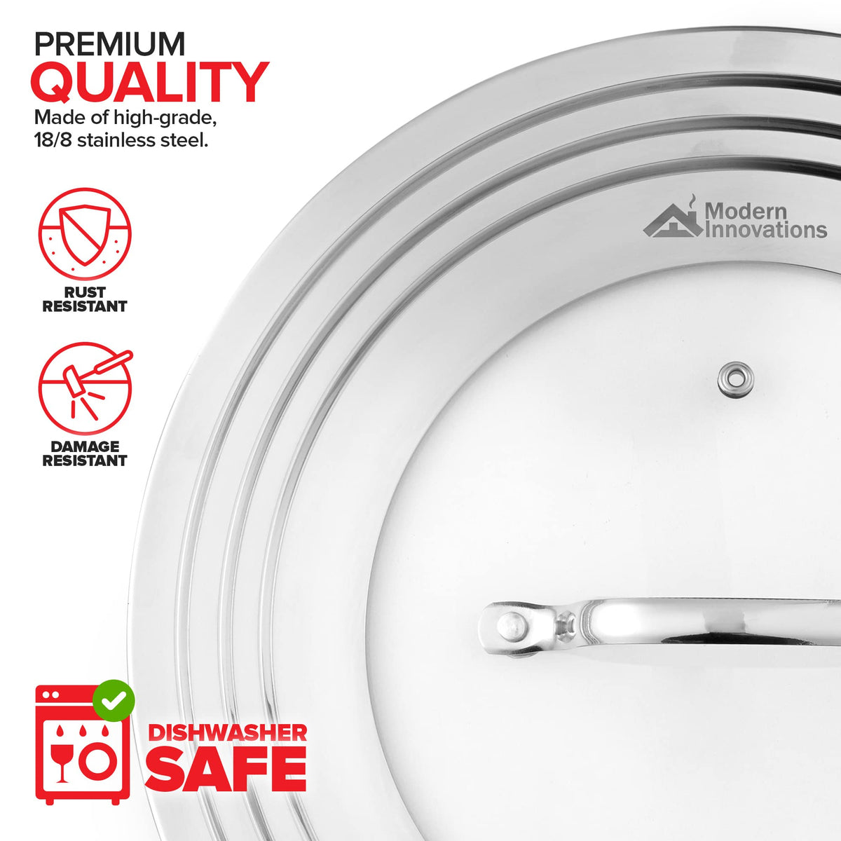 Tempered Glass Universal Lid for Pots & Pans R9688