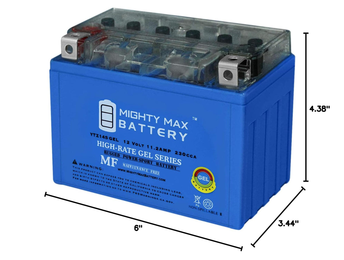 YTZ14S GEL Battery D4467